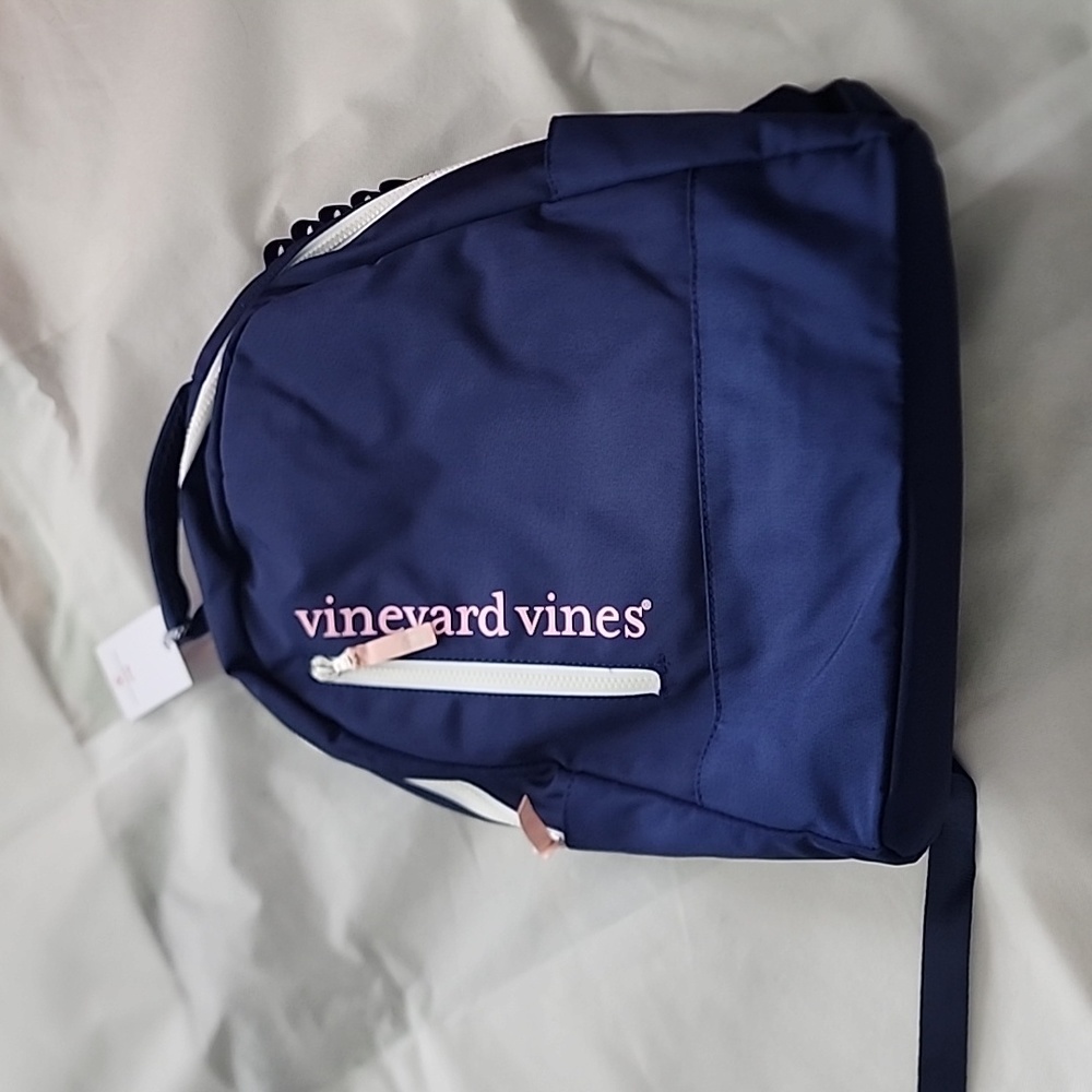 NWT Vineyard Vines Backpack  with lap top sleeve - Blue